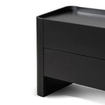 Latonya Bedside Table - Matte Black Bedside Table Iggy-Core