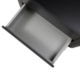 Ex Display - Latonya Bedside Table - Matte Black Bedside Table Iggy-Core