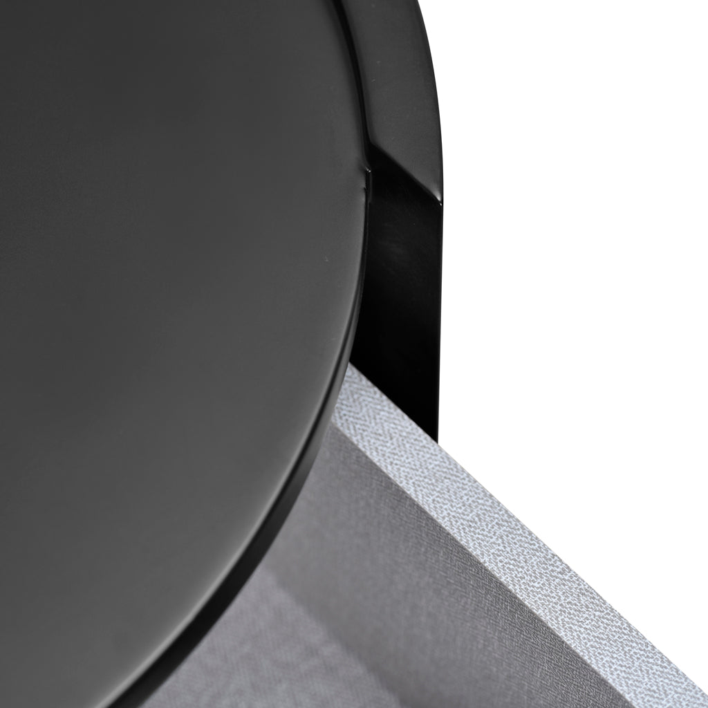 Ex Display - Nithya Bedside Table - Full Matte Black Bedside Table Iggy-Core