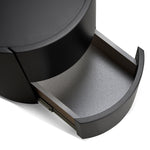 Ex Display - Nithya Bedside Table - Full Matte Black Bedside Table Iggy-Core
