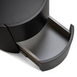 Ex Display - Nithya Bedside Table - Full Matte Black Bedside Table Iggy-Core
