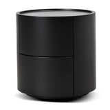 Ex Display - Nithya Bedside Table - Full Matte Black Bedside Table Iggy-Core