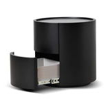 Ex Display - Nithya Bedside Table - Full Matte Black Bedside Table Iggy-Core