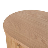 Ex Display - Linea 55cm Side Table - Natural Bedside Table KD-Core