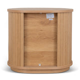 Ex Display - Linea 55cm Side Table - Natural Bedside Table KD-Core