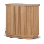 Ex Display - Linea 55cm Side Table - Natural Bedside Table KD-Core