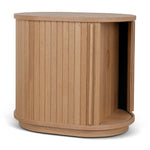 Ex Display - Linea 55cm Side Table - Natural Bedside Table KD-Core