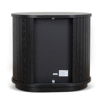 Ex Display - Linea 55cm Side Table - Full Black Bedside Table KD-Core