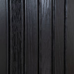 Ex Display - Linea 55cm Side Table - Full Black Bedside Table KD-Core