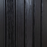 Ex Display - Linea 55cm Side Table - Full Black Bedside Table KD-Core