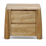 Ex Display - Varika 55cm Bedside Table - Natural Bedside Table Reclaimed-Core   