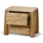 Varika 55cm Bedside Table - Natural Bedside Table Reclaimed-Core   