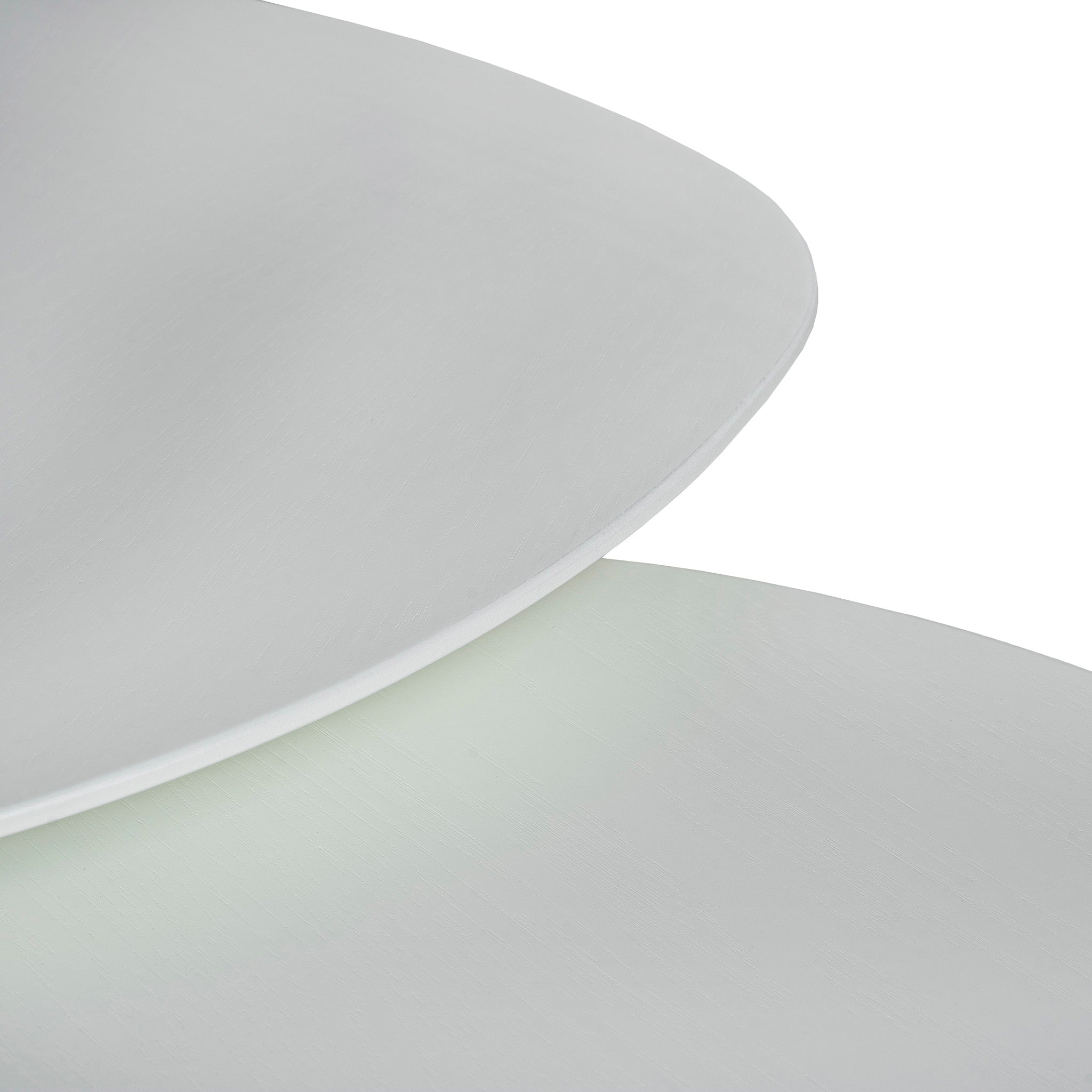 Ex Display - Set of 2 - Lauren Side Table - White Side Table KD-Core