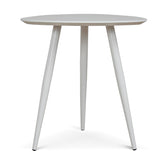 Ex Display - Set of 2 - Lauren Side Table - White Side Table KD-Core