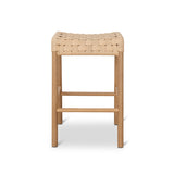 Easton 65cm Bar Stool - Natural Bar Stool Oakwood-Core