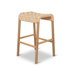 Easton 65cm Bar Stool - Natural Bar Stool Oakwood-Core