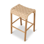 Easton 65cm Bar Stool - Natural Bar Stool Oakwood-Core