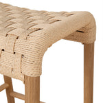Easton 65cm Bar Stool - Natural Bar Stool Oakwood-Core
