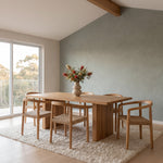 Set of 2 - Renley Natural Dining Chair - Naxos Latte Rope Dining Chair Naxos-Core