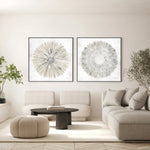 Set of 2 - Natures Pinwheel, Style A & B, By Yvette St. Amant Wall Art Gioia-Local