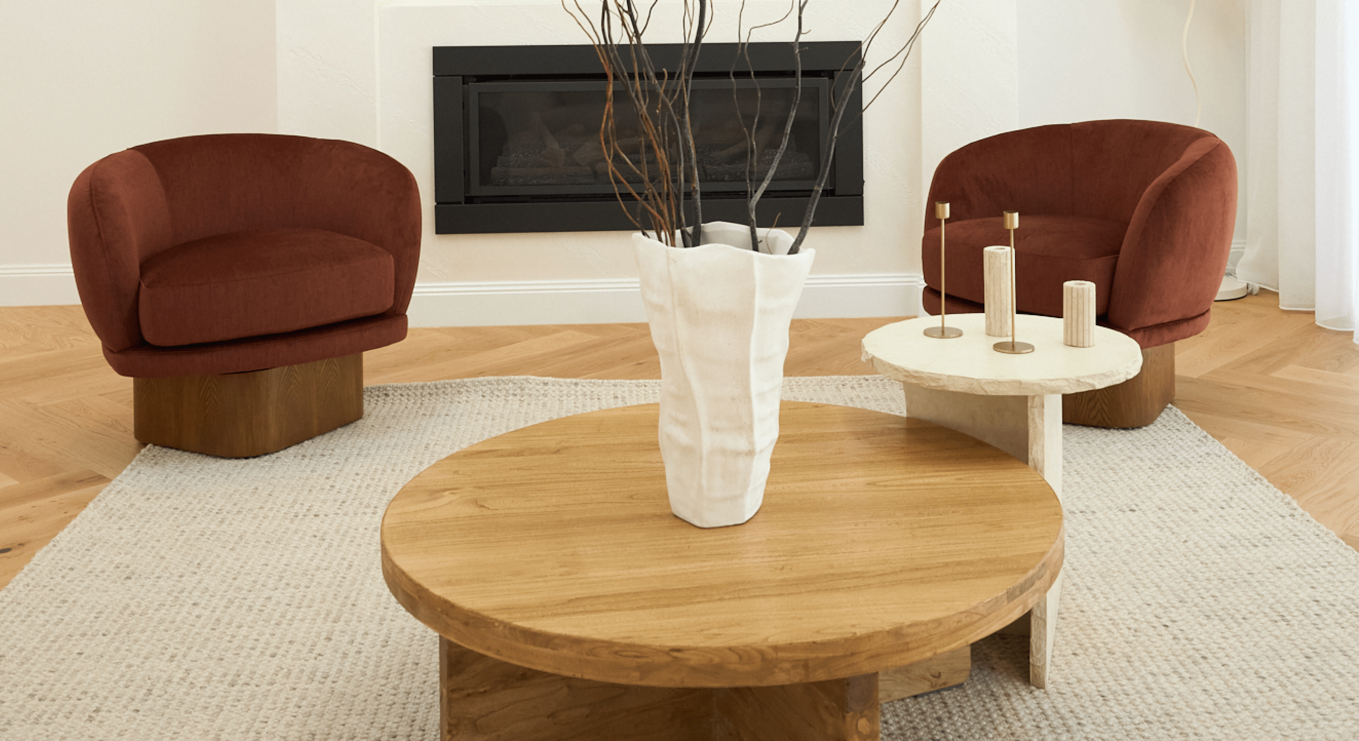 Eliza Extendable TV Entertainment Unit - Natural Oak