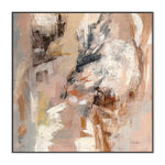 Old Barn Door, By Silvia Vassileva Wall Art Gioia-Local 50x50cm Framed Canvas Black