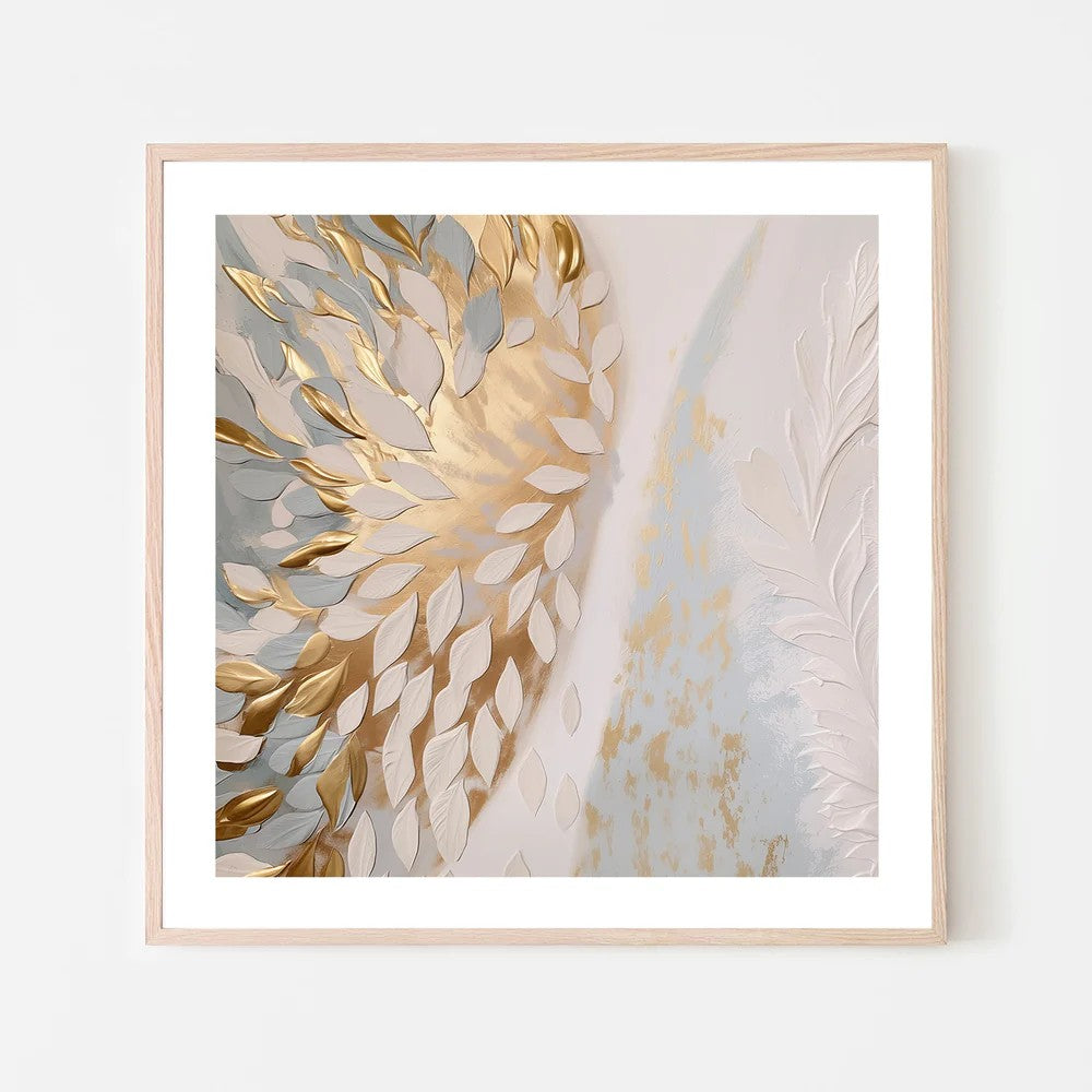 Sofly Rise, By Bella Eve Wall Art Gioia-Local Black Framed Poster 50x50cm