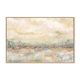 Soft Light, By Karen Cavania Wall Art Gioia-Local Oak Framed Canvas 60x40cm