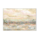 Soft Light, By Karen Cavania Wall Art Gioia-Local White Framed Canvas 60x40cm