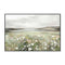 Soft Meadow Under Cloudy Sky, By Hannah Dawson Wall Art Gioia-Local 60x40cm Framed Canvas Black