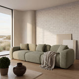 Soma 4 Seater Sofa - Coral Light Green Sofa OL Sofa-Core