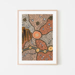 Spirits In The Sky, By Domica Hill Wall Art Gioia-Local 40x60cm Framed Poster Black