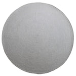 Spiro 200cm Round Wool & Viscose Rug  - Ivory Rug Mos-Local   