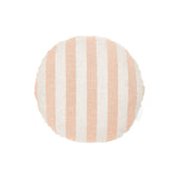 Ex Display - Stripe 40cm Round Cushion - Rose Cushion Warran-Local