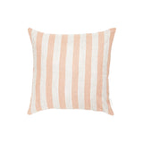 Ex Display - Stripe 50cm Square Cushion - Rose with Feather Insert Cushion Warran-Local