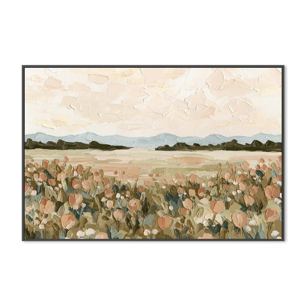 Sunnyside, By Hannah Weisner Wall Art Gioia-Local 60x40cm Framed Canvas Black