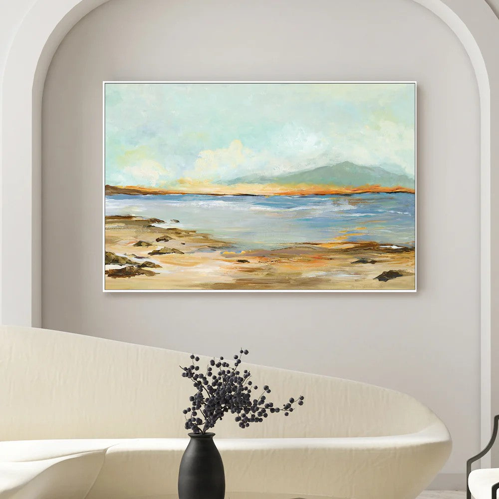 Sunset on the Sand, By Jacob Q Wall Art Gioia-Local