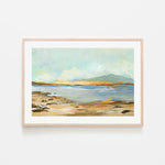 Sunset on the Sand, By Jacob Q Wall Art Gioia-Local Black Framed Poster 60x40cm