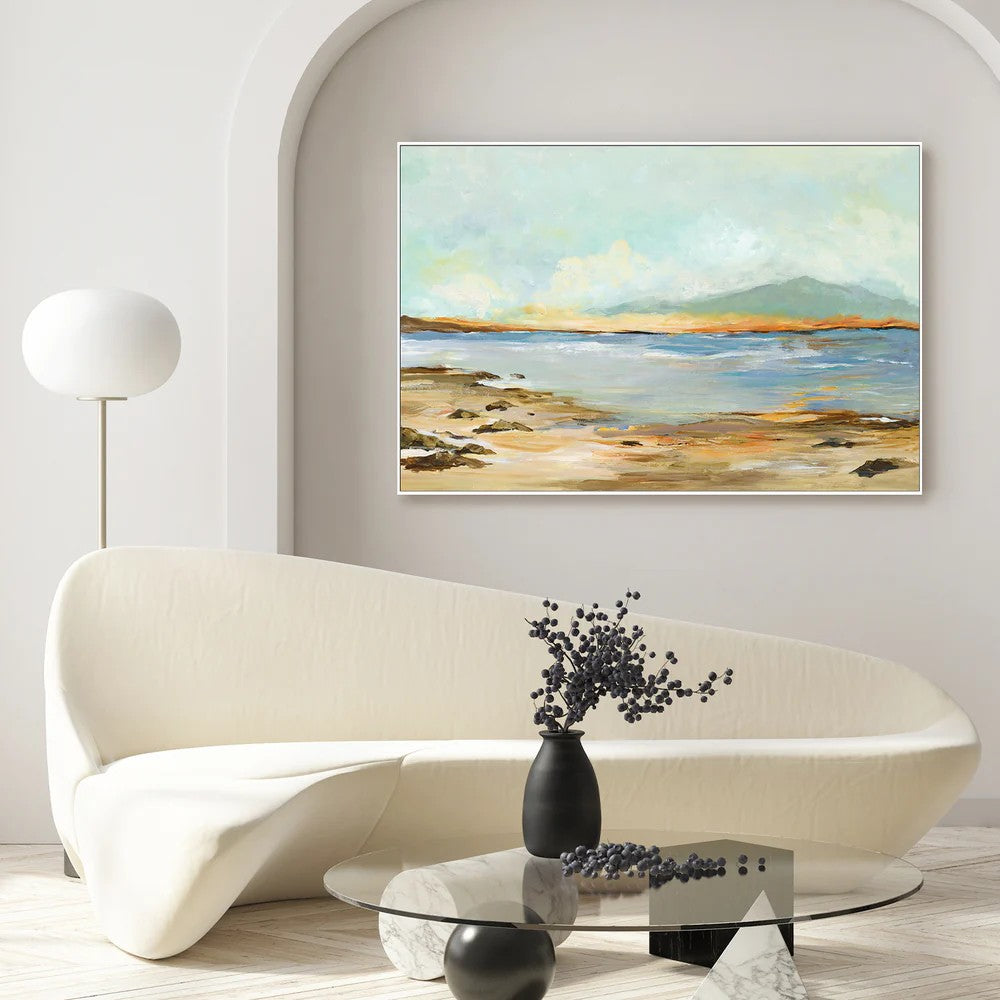 Sunset on the Sand, By Jacob Q Wall Art Gioia-Local