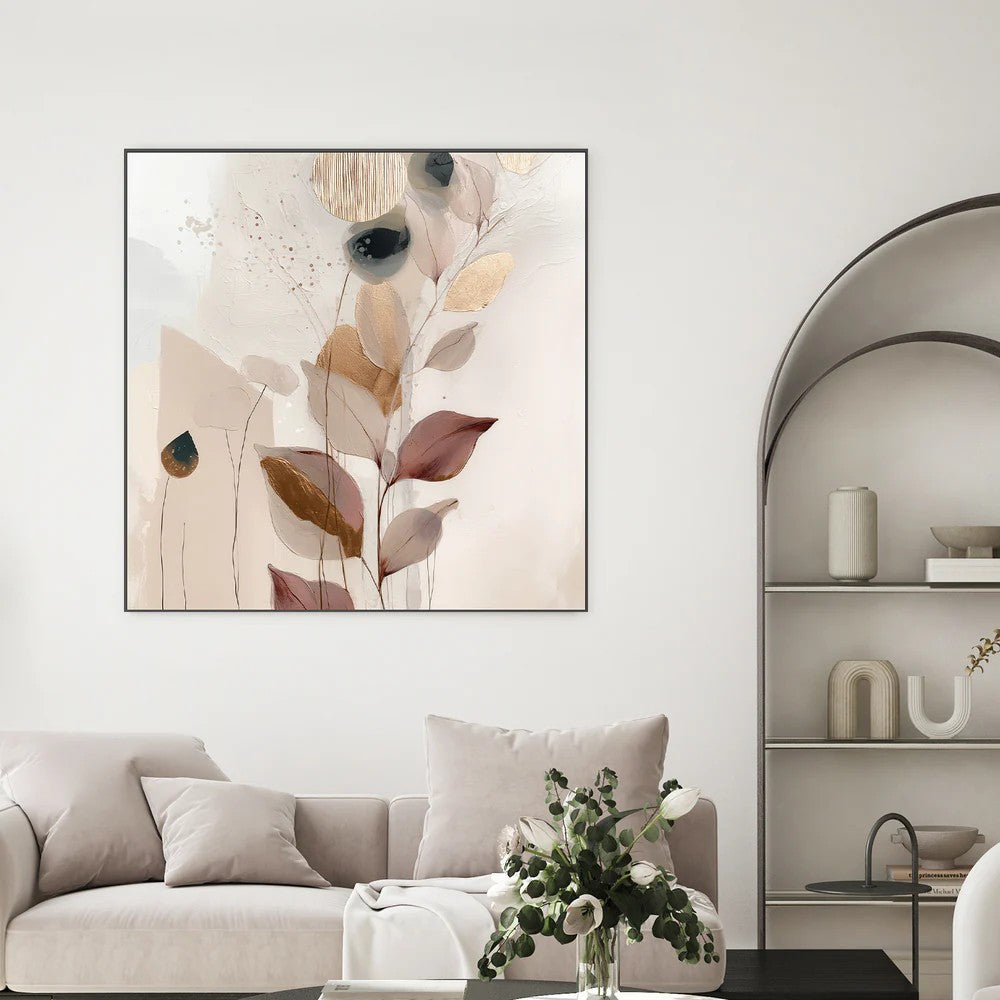 Sweet Leaves, Style C, By Bella Eve Wall Art Gioia-Local