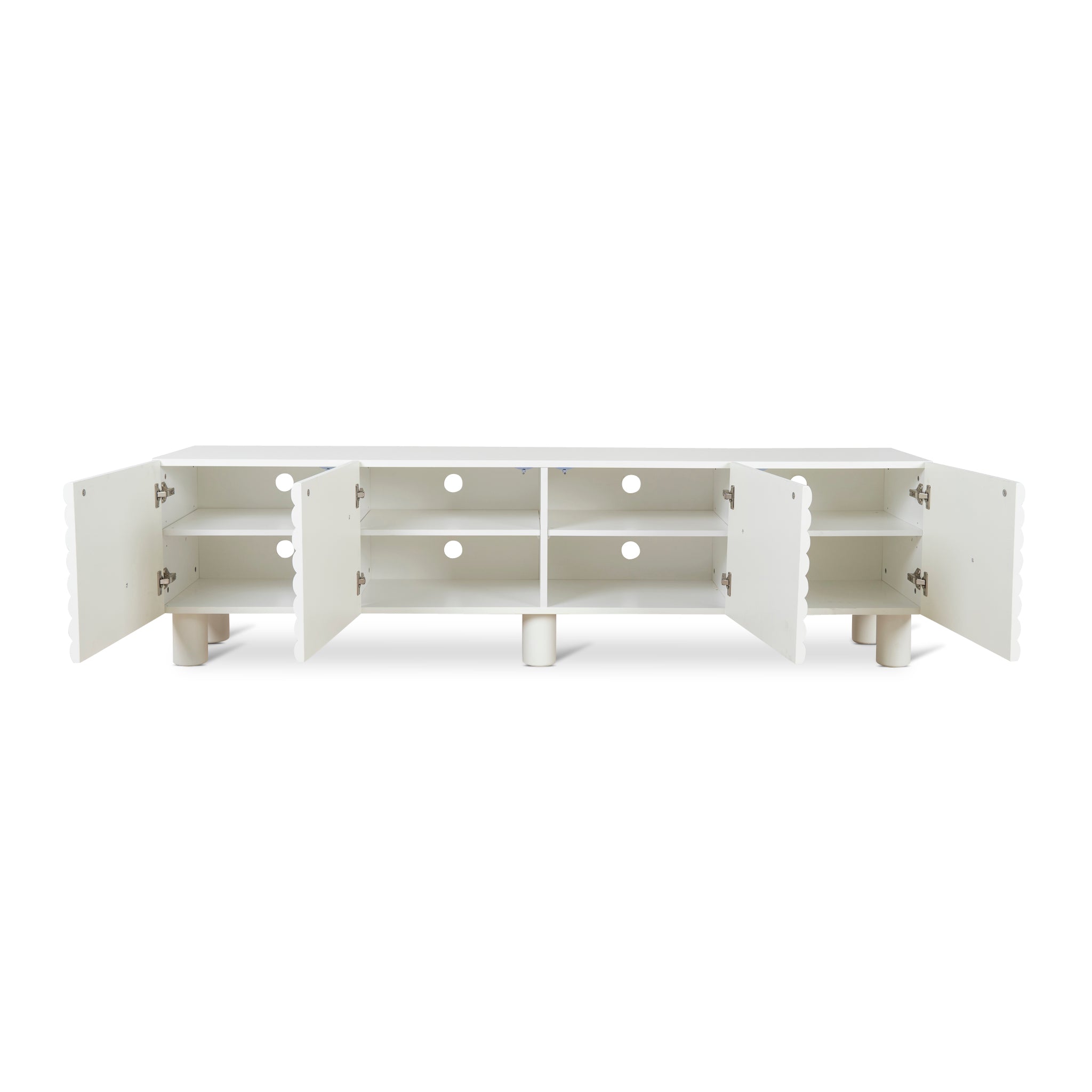 Vasuda 2m TV Entertainment Unit - White TV/Entertainment Unit KD-Core