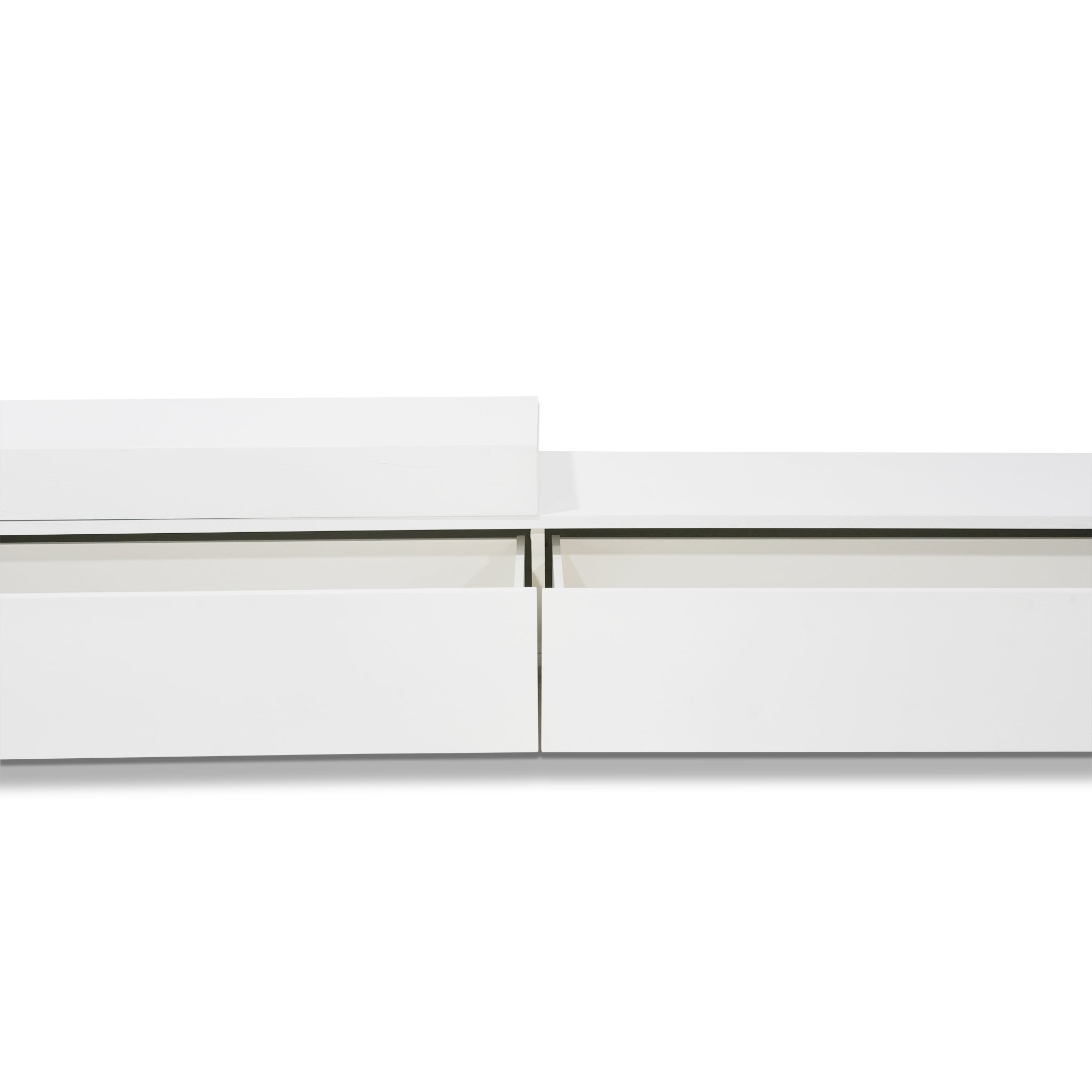 Katherine Extendable TV Entertainment Unit - White Oak TV/Entertainment Unit Century-Core