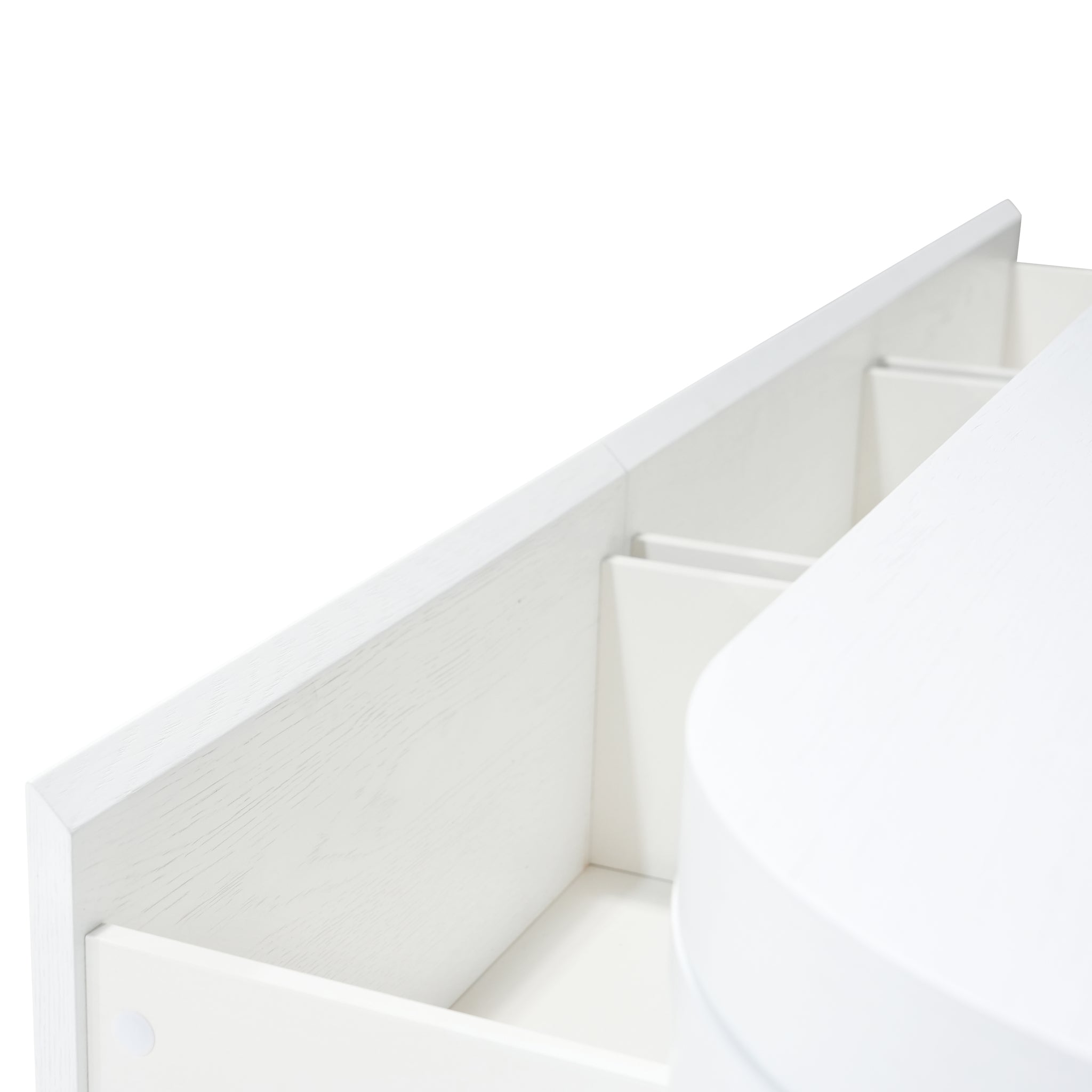 Eliza Extendable TV Entertainment Unit - Full White Oak TV/Entertainment Unit Century-Core