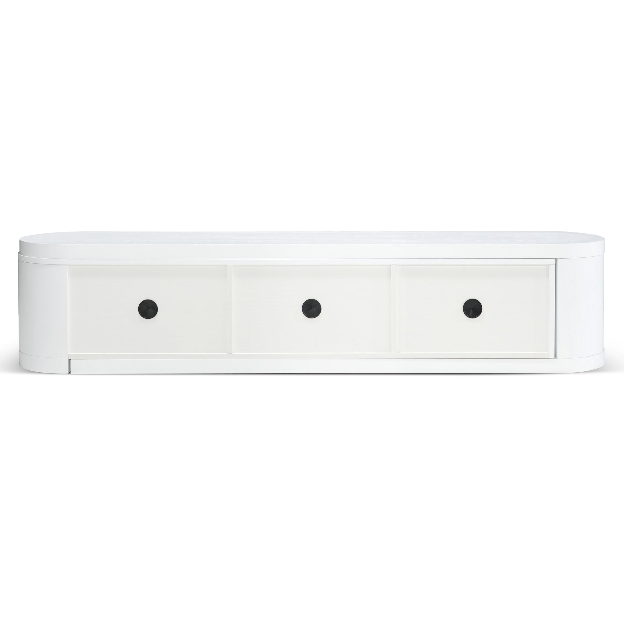 Eliza Extendable TV Entertainment Unit - Full White Oak TV/Entertainment Unit Century-Core