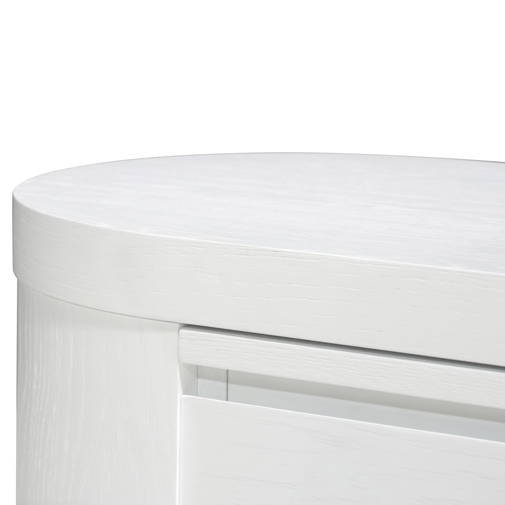 Eliza Extendable TV Entertainment Unit - Full White Oak TV/Entertainment Unit Century-Core