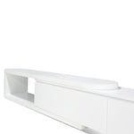 Eliza Extendable TV Entertainment Unit - Full White Oak TV/Entertainment Unit Century-Core