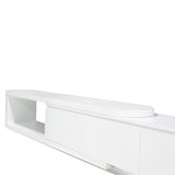 Eliza Extendable TV Entertainment Unit - Full White Oak TV/Entertainment Unit Century-Core