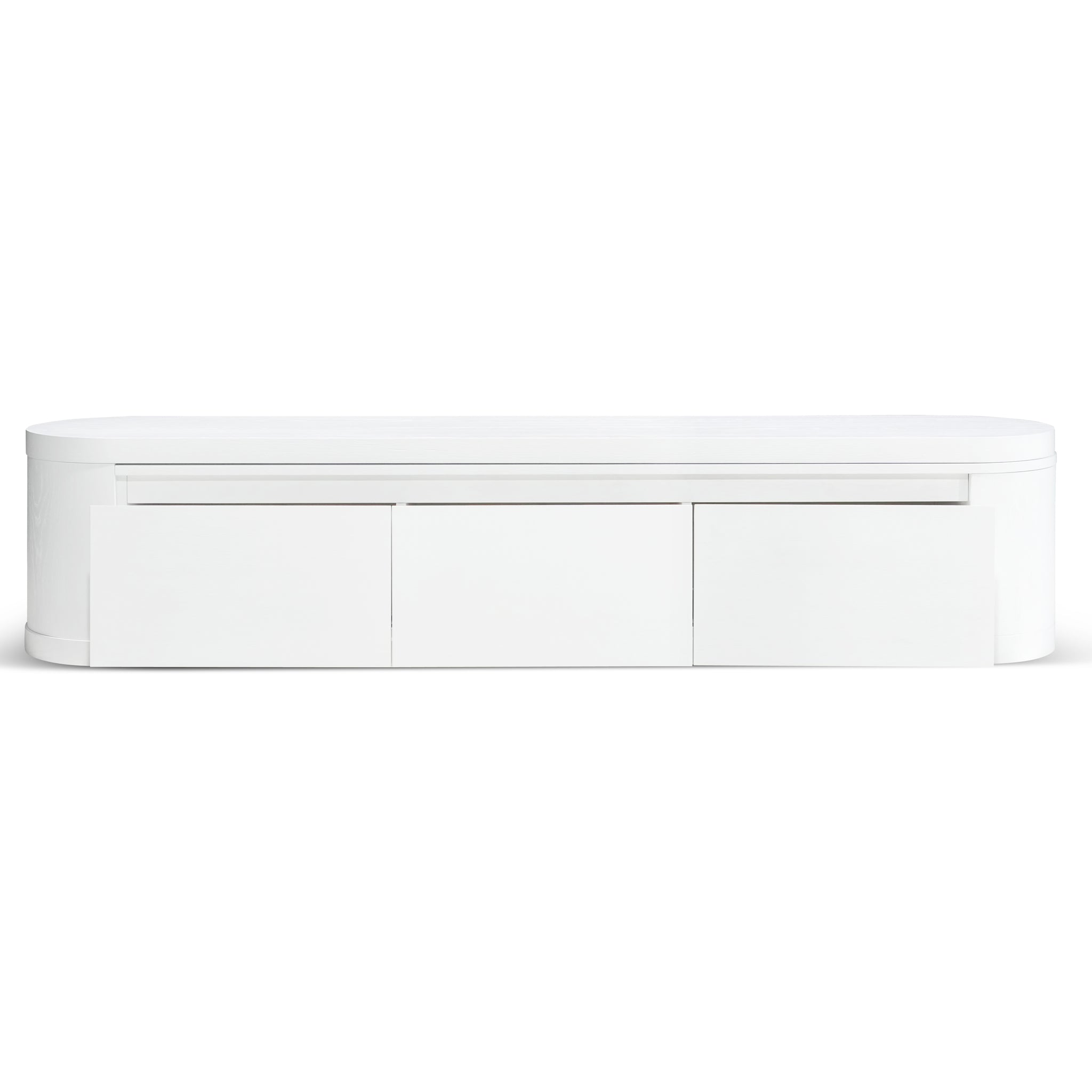 Eliza Extendable TV Entertainment Unit - Full White Oak TV/Entertainment Unit Century-Core