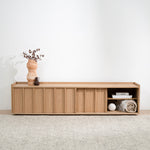 Kobus 2m Wooden TV Entertainment Unit - Natural TV/Entertainment Unit KD-Core