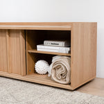 Kobus 2m Wooden TV Entertainment Unit - Natural TV/Entertainment Unit KD-Core